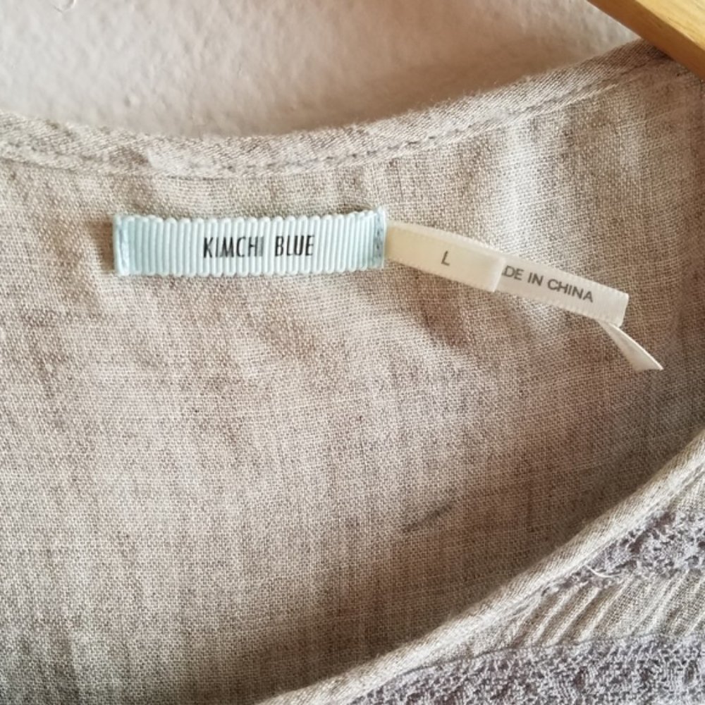 Kimchi Blue Peasant Top - Picture 2 of 4